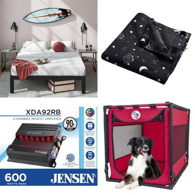 New Pet Toys & Pet Supplies, Bath, Decor, Bedroom – New and New Damaged Box – Walmart