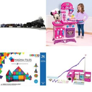 New Boardgames, Puzzles & Building Blocks, Vehicles, Trains & RC, Water Guns & Foam Blasters, Pretend & Dress-Up