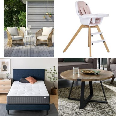 New Kitchen & Dining, Blankets, Throws & Quilts, Cleaning Supplies, TV Stands, Wall Mounts & Entertainment Centers – New and New Damaged Box – Walmart